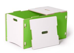 sprout toy box green