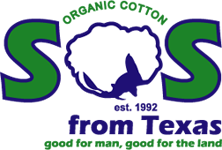 SOS from Texas organic cotton